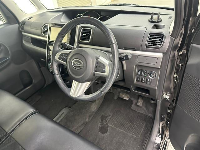 タント カスタムＲＳ　トップエディションＳＡＩＩＩ　社外ＳＤナビ　フルセグ　ＣＤ　ＤＶＤ　ＢＴ　ＭＳＶ　バックカメラ　両側パワースライドドア　ハーフレザーシート　シートヒーター　衝突軽減ブレーキ　レーンキープアシスト　コーナーセンサー　スマートキー（15枚目）