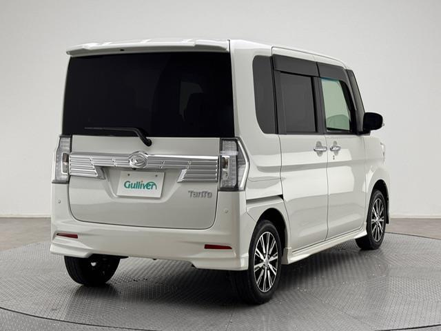 タント カスタムＸ　トップエディションリミテッドＳＡＩＩＩ　両側パワースライドドア　衝突軽減ブレーキ　コーナーセンサー　ＬＥＤヘッドライト　オートライト　オートハイビーム　ＬＥＤフォグライト　ハーフレザーシート　シートヒーター　アイドリングストップ　スマキー（21枚目）
