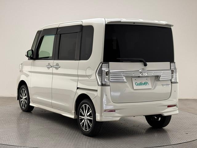 タント カスタムＸ　トップエディションリミテッドＳＡＩＩＩ　両側パワースライドドア　衝突軽減ブレーキ　コーナーセンサー　ＬＥＤヘッドライト　オートライト　オートハイビーム　ＬＥＤフォグライト　ハーフレザーシート　シートヒーター　アイドリングストップ　スマキー（24枚目）