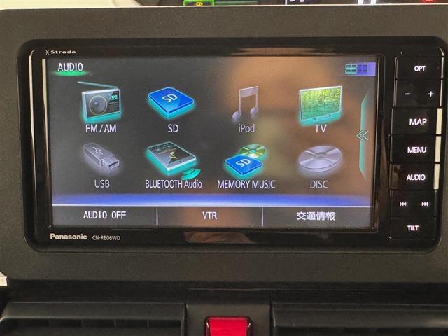 タント カスタムX 社外SDナビ(CD/DVD・BT・フルセグ) 両側パワースライドドア 純正AW14インチ 社外フロアマット 社外ドラレコ(前方) ハーフレザーシート ドアバイザー アイドリングストップ(2枚目)