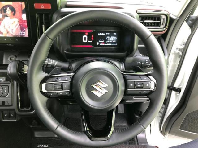 スペーシアカスタム ハイブリッドXSターボ 保証書/純正 9インチ SDナビ/セーフティサポート(スズキ)/両側電動スライドドア/シートヒーター/全方位モニター用カメラ/車線逸脱防止支援システム/シート ハーフレザー/ヘッドランプ LED(14枚目)