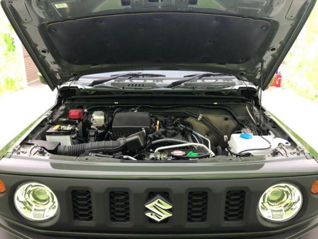 ジムニーシエラ 4WD JC 保証書/社外 10インチ SDナビ/衝突安全装置/シートヒーター/車線逸脱防止支援システム/ヘッドランプ LED/ETC/EBD付ABS/横滑り防止装置/フルセグTV/エアバッグ 運転席 ワンオーナー(44枚目)
