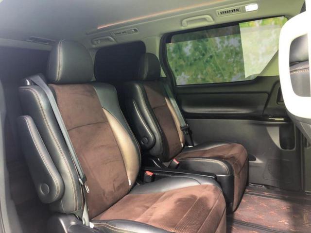 アルファード 240Sタイプゴールド 新品タイヤ/社外 SDナビ/フリップダウンモニター/両側電動スライドドア/シート ハーフレザー/電動バックドア/ヘッドランプ HID/ETC/EBD付ABS/横滑り防止装置/フルセグTV 後席モニター(5枚目)