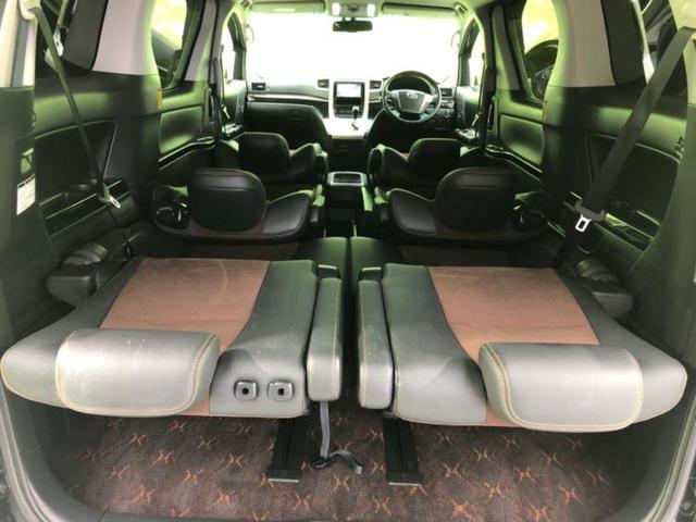 アルファード 240Sタイプゴールド 新品タイヤ/社外 SDナビ/フリップダウンモニター/両側電動スライドドア/シート ハーフレザー/電動バックドア/ヘッドランプ HID/ETC/EBD付ABS/横滑り防止装置/フルセグTV 後席モニター(26枚目)