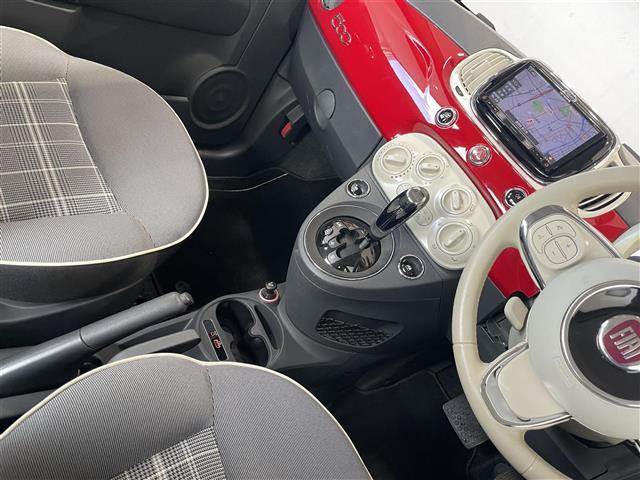 500 1.2 ポップ 社外メモリナビ Bluetooth/CD/DVD/USBポート/AUX/AM/FM シティモード 純正ドライブレコーダー(前後) 純正ヘッドライト 革巻きステアリング ETC 取説・保証書・スペアキー(13枚目)