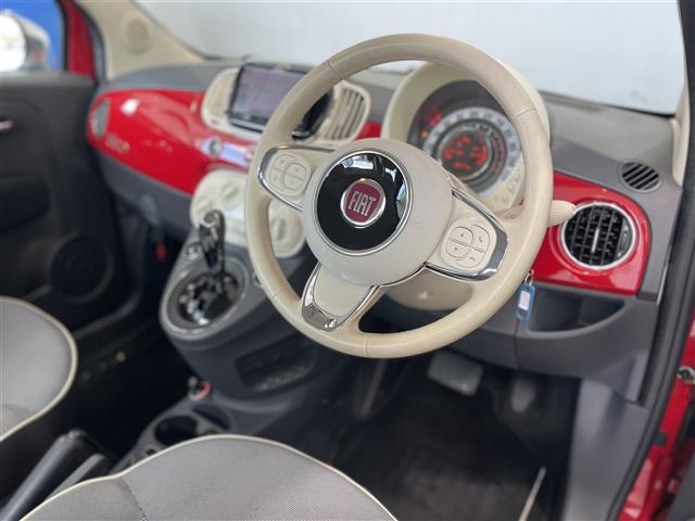 500 1.2 ポップ 社外メモリナビ Bluetooth/CD/DVD/USBポート/AUX/AM/FM シティモード 純正ドライブレコーダー(前後) 純正ヘッドライト 革巻きステアリング ETC 取説・保証書・スペアキー(20枚目)