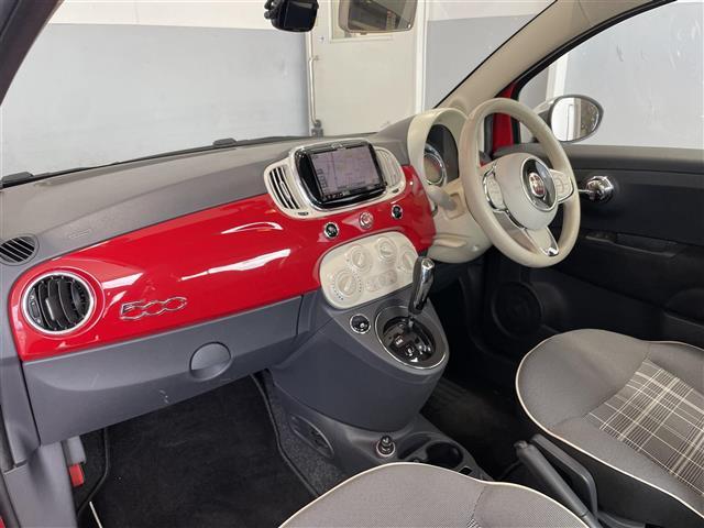 500 1.2 ポップ 社外メモリナビ Bluetooth/CD/DVD/USBポート/AUX/AM/FM シティモード 純正ドライブレコーダー(前後) 純正ヘッドライト 革巻きステアリング ETC 取説・保証書・スペアキー(24枚目)