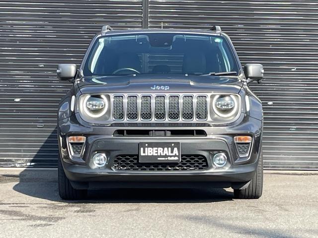 ジープ・レネゲード リミテッド 黒革 パワーシート シートヒーター 純正ナビ(Bluetooth/AppleCarPlay/AUX/USB/フルセグ) ACC 衝突被害軽減システム ステアリングヒーター ブラインドスポットモニター(48枚目)