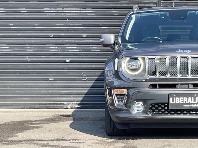 ジープ・レネゲード リミテッド 黒革 パワーシート シートヒーター 純正ナビ(Bluetooth/AppleCarPlay/AUX/USB/フルセグ) ACC 衝突被害軽減システム ステアリングヒーター ブラインドスポットモニター(50枚目)