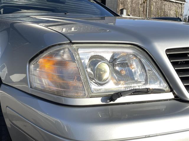 SL SL320 ハードトップ 黒革 シートヒーター 電動シート クルーズコントロール ETC 純正オーディオ スぺアキー(35枚目)