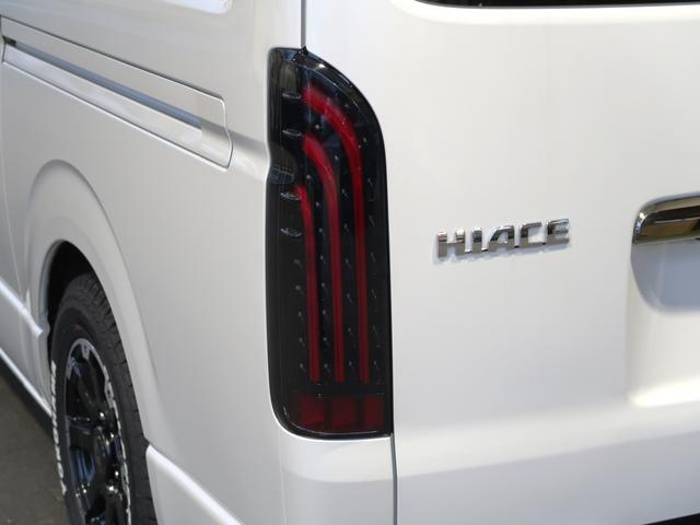 ハイエースバン スーパーGL ダークプライムII 特別低金利2.4% スーパーGL ダークプライム2 パールホワイト 高さ調整式ベットキット アルパイン:11インチBIG-X、12.8フリップダウンモニター、ピラースピーカー 天井スピーカー バットテ(7枚目)