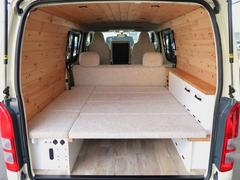 ＳＥＤＯＮＡ　ＳＵＮＲＩＺＥ　天井オールウッド天然無垢木材使用　専用ベッドキット　専用ローポジション家具 2