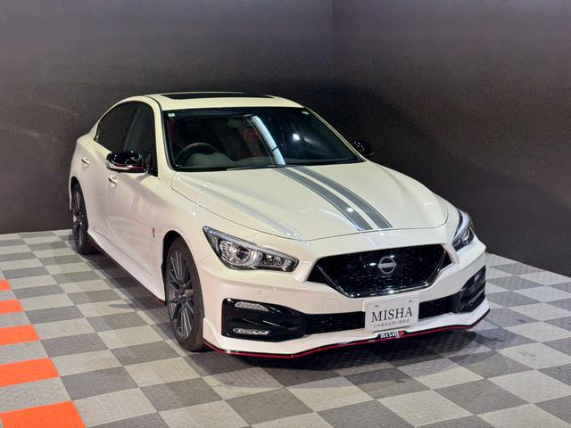 スカイライン ニスモリミテッド 限定100台/ワンオーナー/専用匠組立てエンジン/専用エンケイ製19インチホイール/専用シリアルナンバープレート/サンルーフ/専用匠ネームラベル/専用RECARO製シート/NISMOフロアマット(3枚目)