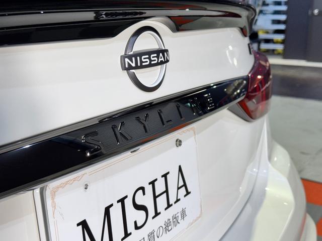 スカイライン ニスモリミテッド 限定100台/ワンオーナー/専用匠組立てエンジン/専用エンケイ製19インチホイール/専用シリアルナンバープレート/サンルーフ/専用匠ネームラベル/専用RECARO製シート/NISMOフロアマット(37枚目)