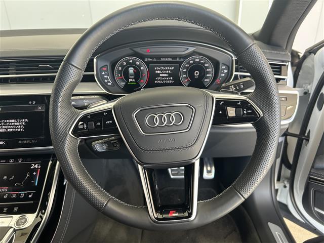 A8 55TFSIクワトロ コンフォートPKG/茶革シート/ETC2.0/サンルーフ/4WD/Sライン/純正ナビ/フルセグTV/バックカメラ/アラウンドビュー/Bluetooth/バング&オルフセン/(8枚目)