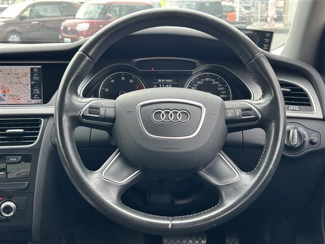 A4 2.0TFSI 純正ナビ/ワンセグTV/Bカメラ/ETC/BT/プッシュスタート/アイドリングストップ/コーナーセンサー/レザーステアリング/パワーシート/(9枚目)