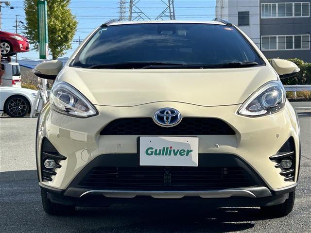 アクア クロスオーバー　グラム　１オナ／純正ナビ／ハーフレザー／Ｂｌｕｅｔｏｏｔｈ／バックカメラ／コーナーセンサー／プッシュスタート／衝突軽減ブレーキ／レザーステアリング／クルコン／シートヒーター／（33枚目）