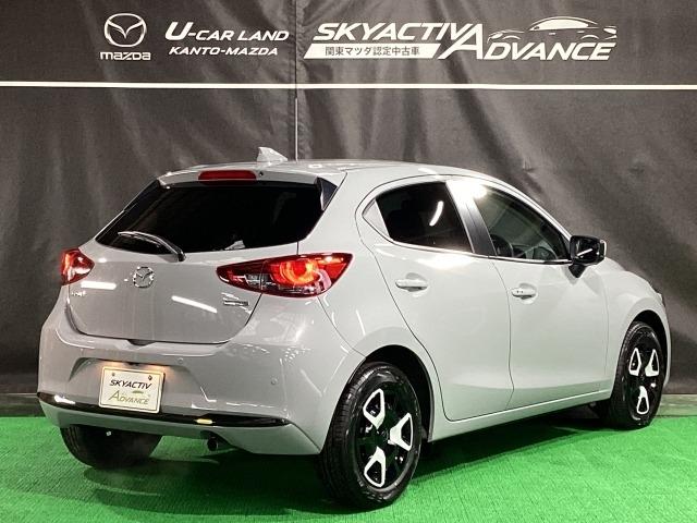 MAZDA2 1.5 15BD i セレクション 当社短期間整備代車 マツダエマージェンシーコール シートヒーター ステアリングヒーター スマートインETC DSC (38枚目)