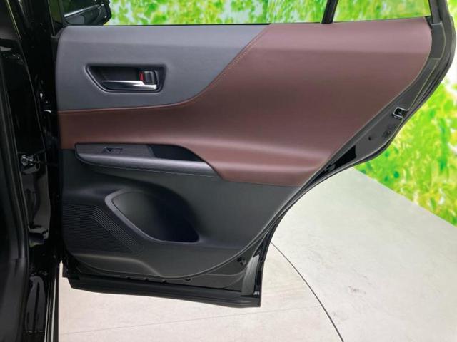 ハリアー Ｚレザーパッケージ　調光パノラマルーフ／ＪＢＬ／保証書／純正　１２．３インチ　メモリーナビ／デジタルインナーミラー／トヨタセーフティセンス／シートエアコン／パノラミックビューモニター／車線逸脱防止支援システム　電動シート（21枚目）