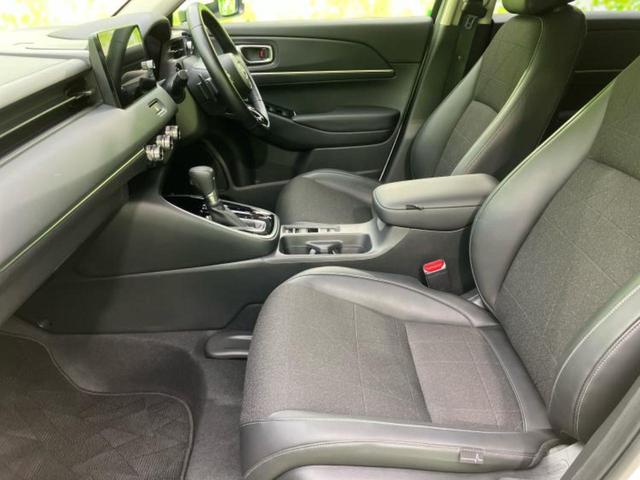 ヴェゼル ｅＨＥＶ　Ｚ　保証書／純正　９インチ　ＳＤナビ／衝突安全装置／シートヒーター／車線逸脱防止支援システム／シート　ハーフレザー／電動バックドア／ヘッドランプ　ＬＥＤ／ＥＴＣ／ＥＢＤ付ＡＢＳ／横滑り防止装置（6枚目）