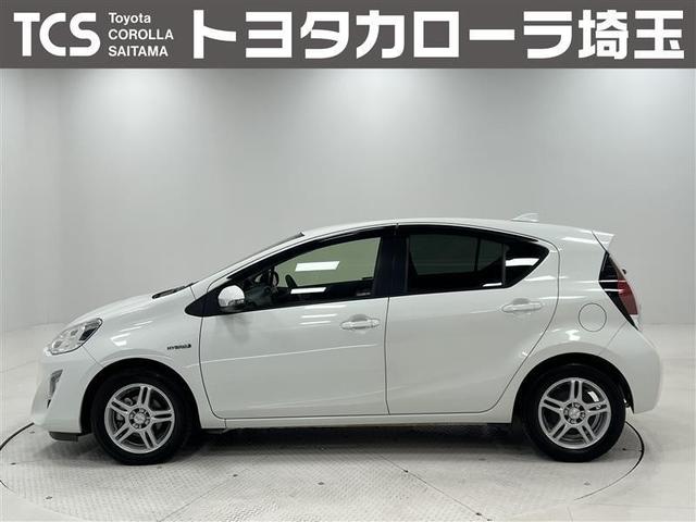 アクア S 禁煙 社外アルミ スマートキープッシュスタート ブルートゥース音楽 安全ボディ SDナビ オートライト イモビ SDナビ ワンセグTV ワンオーナー車 オートエアコン バックカメラ ETC 記録簿(5枚目)