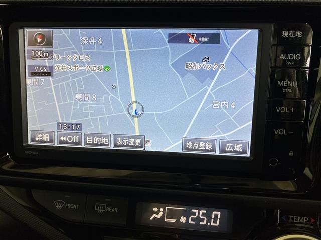 アクア S 禁煙 社外アルミ スマートキープッシュスタート ブルートゥース音楽 安全ボディ SDナビ オートライト イモビ SDナビ ワンセグTV ワンオーナー車 オートエアコン バックカメラ ETC 記録簿(16枚目)