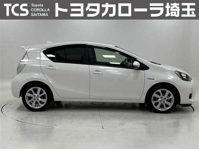 アクア Ｓ　禁煙　シートヒーター　ＳＤナビ　バックカメラ　ＬＥＤヘッドライト　純正アルミホイール　スマートキー　ブルートゥース音楽　安全ボディ　ＵＳＢ接続　オートライト　フルセグＴＶ　ＥＴＣ　ＶＴＲ端子　記録簿（4枚目）