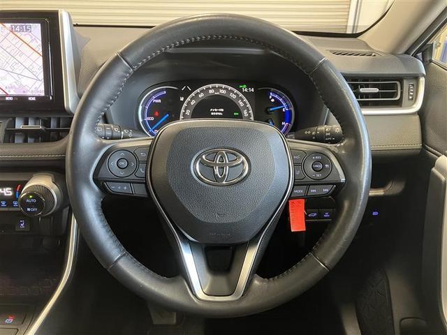RAV4 ハイブリッドG パワーバックドア デジタルインナーミラー 運転席パワーシート ステアリングヒーター SDナビ ETC2.0 AC100V電源 シートヒーター ワンオーナ- バックモニター 整備記録簿 地デジTV(14枚目)