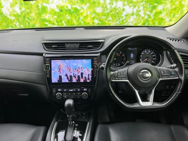 エクストレイル ４ＷＤ２０Ｘｉ　保証書／社外　１０インチ　ＳＤナビ／インテリジェントルームミラー／エマージェンシーブレーキ／アラウンドビューモニター／車線逸脱防止支援システム／プロパイロット／電動バックドア／ドライブレコーダー　社外（9枚目）