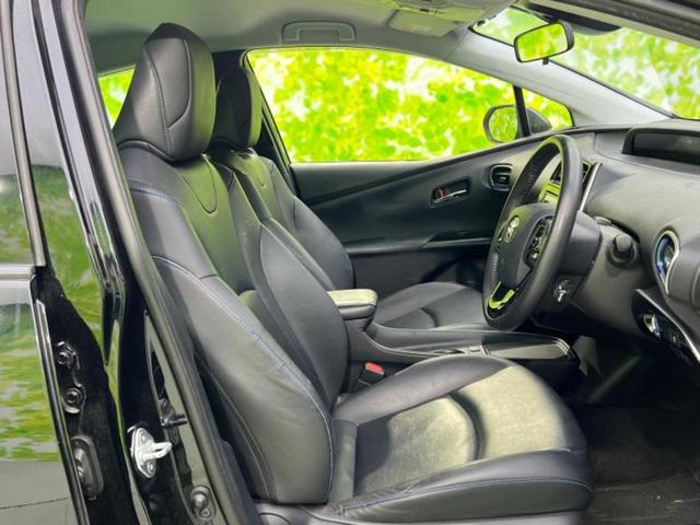 プリウス Ｓツーリングセレクション　新品タイヤ／保証書／純正　ＳＤナビ／トヨタセーフティセンス／シートヒーター　前席／車線逸脱防止支援システム／シート　合皮／ヘッドランプ　ＬＥＤ／Ｂｌｕｅｔｏｏｔｈ接続／ＥＴＣ／ＥＢＤ付ＡＢＳ（4枚目）