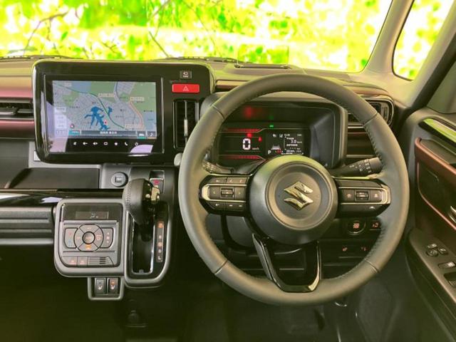 スペーシアカスタム ハイブリッドＸＳ　保証書／純正　９インチ　ＳＤナビ／セーフティサポート（スズキ）／両側電動スライドドア／シートヒーター　前席／車線逸脱防止支援システム／シート　ハーフレザー／ヘッドランプ　ＬＥＤ／ＵＳＢジャック（5枚目）