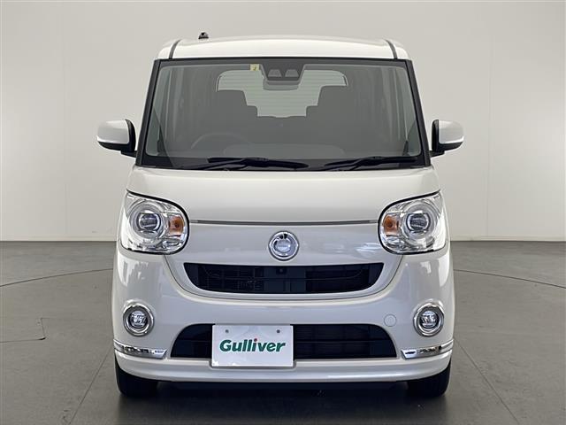 ムーヴキャンバス Ｇブラックインテリアリミテッド　ＳＡＩＩＩ　禁煙車　衝突被害軽減ブレーキ　オーディオ　パノラミックビューモニター　両側電動スライドドア　クリアランスソナー　オートマチックハイビーム　オートエアコン　ブラックインテリア　プッシュエンジンスタート（34枚目）