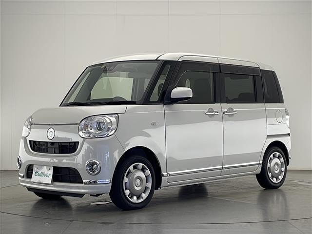 ムーヴキャンバス Ｇブラックインテリアリミテッド　ＳＡＩＩＩ　禁煙車　衝突被害軽減ブレーキ　オーディオ　パノラミックビューモニター　両側電動スライドドア　クリアランスソナー　オートマチックハイビーム　オートエアコン　ブラックインテリア　プッシュエンジンスタート（35枚目）