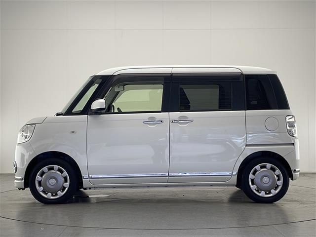 ムーヴキャンバス Ｇブラックインテリアリミテッド　ＳＡＩＩＩ　禁煙車　衝突被害軽減ブレーキ　オーディオ　パノラミックビューモニター　両側電動スライドドア　クリアランスソナー　オートマチックハイビーム　オートエアコン　ブラックインテリア　プッシュエンジンスタート（37枚目）
