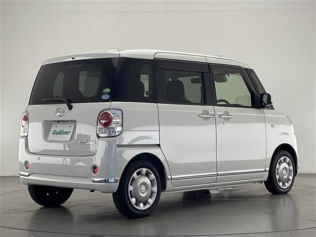 ムーヴキャンバス Ｇブラックインテリアリミテッド　ＳＡＩＩＩ　禁煙車　衝突被害軽減ブレーキ　オーディオ　パノラミックビューモニター　両側電動スライドドア　クリアランスソナー　オートマチックハイビーム　オートエアコン　ブラックインテリア　プッシュエンジンスタート（38枚目）