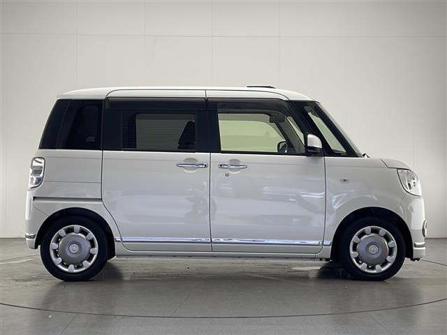 ムーヴキャンバス Ｇブラックインテリアリミテッド　ＳＡＩＩＩ　禁煙車　衝突被害軽減ブレーキ　オーディオ　パノラミックビューモニター　両側電動スライドドア　クリアランスソナー　オートマチックハイビーム　オートエアコン　ブラックインテリア　プッシュエンジンスタート（39枚目）