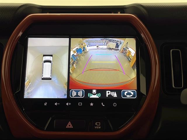 ハスラー ハイブリッドX 禁煙車 衝突被害軽減ブレーキ 純正9型スマホ連携ナビTV 全方位モニター エネチャージ レーンディパーチャーアラート クリアランスソナー 前席シートヒーター ウインカードアミラー スマートキー(5枚目)