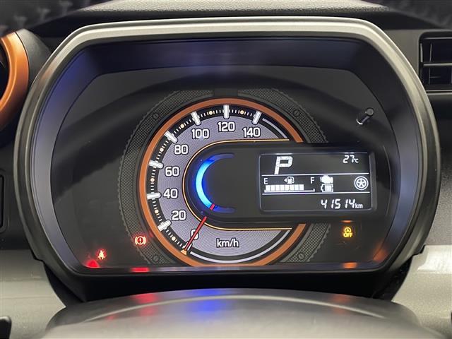 スペーシアギア ハイブリッドＸＺ　ターボ　禁煙車　衝突被害軽減ブレーキ　社外８型ナビＴＶ　バックカメラ　両側電動スライドドア　クルーズコントロール　パドルシフト　レーンディパーチャーアラート　クリアランスソナー　前席シートヒーター　ＥＴＣ（10枚目）