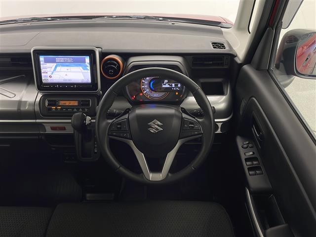 スペーシアギア ハイブリッドＸＺ　ターボ　禁煙車　衝突被害軽減ブレーキ　社外８型ナビＴＶ　バックカメラ　両側電動スライドドア　クルーズコントロール　パドルシフト　レーンディパーチャーアラート　クリアランスソナー　前席シートヒーター　ＥＴＣ（12枚目）