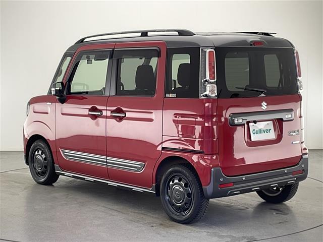 スペーシアギア ハイブリッドＸＺ　ターボ　禁煙車　衝突被害軽減ブレーキ　社外８型ナビＴＶ　バックカメラ　両側電動スライドドア　クルーズコントロール　パドルシフト　レーンディパーチャーアラート　クリアランスソナー　前席シートヒーター　ＥＴＣ（30枚目）