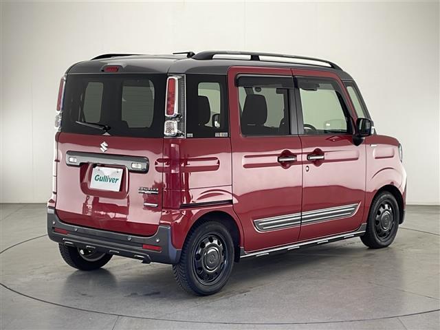スペーシアギア ハイブリッドＸＺ　ターボ　禁煙車　衝突被害軽減ブレーキ　社外８型ナビＴＶ　バックカメラ　両側電動スライドドア　クルーズコントロール　パドルシフト　レーンディパーチャーアラート　クリアランスソナー　前席シートヒーター　ＥＴＣ（31枚目）