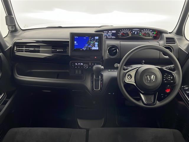 Ｎ－ＢＯＸカスタム Ｌ　禁煙車　ホンダセンシング　社外ナビＴＶ　バックカメラ　左側電動スライドドア　アダプティブクルーズコントロール　レーンディパーチャーアラート　クリアランスソナー　前席シートヒーター　スマートキー　ＥＴＣ（2枚目）
