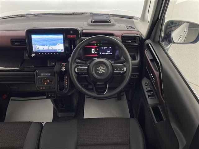 スペーシアカスタム ハイブリッドXS 禁煙車 衝突被害軽減ブレーキ 純正9型ナビTV 全方位モニター 両側電動スライドドア アダプティブクルーズコントロール レーンディパーチャーアラート ハーフレザーシート プッシュエンジンスタート(10枚目)