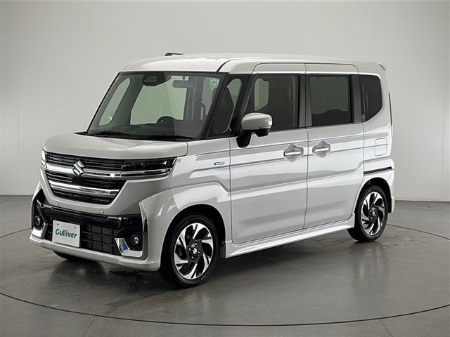 スペーシアカスタム ハイブリッドXS 禁煙車 衝突被害軽減ブレーキ 純正9型ナビTV 全方位モニター 両側電動スライドドア アダプティブクルーズコントロール レーンディパーチャーアラート ハーフレザーシート プッシュエンジンスタート(34枚目)