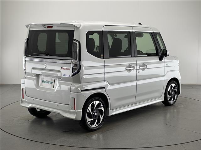 スペーシアカスタム ハイブリッドXS 禁煙車 衝突被害軽減ブレーキ 純正9型ナビTV 全方位モニター 両側電動スライドドア アダプティブクルーズコントロール レーンディパーチャーアラート ハーフレザーシート プッシュエンジンスタート(37枚目)