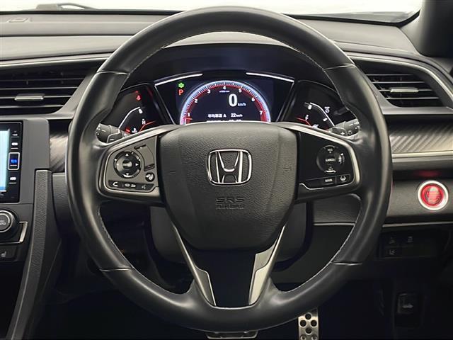 シビック ハッチバック 禁煙車 ホンダセンシング 純正ナビTV バックカメラ アダプティブクルーズコントロール レーンディパーチャーアラート ドライブレコーダー パドルシフト 純正18インチアルミ プッシュエンジンスタート(14枚目)