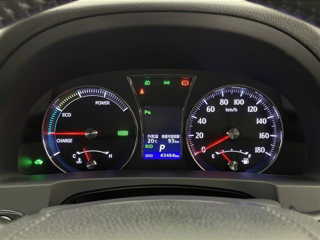 クラウンハイブリッド アスリートS 禁煙車 純正8型ナビTV バックカメラ 黒本革シート 前席シートヒーター パワーシート エアシート クルーズコントロール パワーチルトステアリング 純正ビルトインETC オートエアコン スマートキー(8枚目)