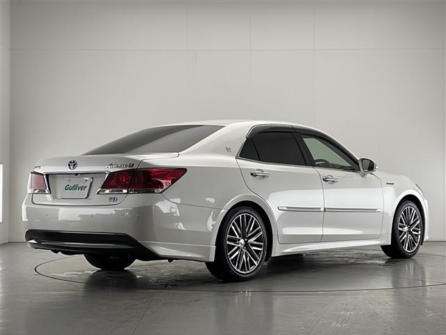 クラウンハイブリッド アスリートS 禁煙車 純正8型ナビTV バックカメラ 黒本革シート 前席シートヒーター パワーシート エアシート クルーズコントロール パワーチルトステアリング 純正ビルトインETC オートエアコン スマートキー(31枚目)