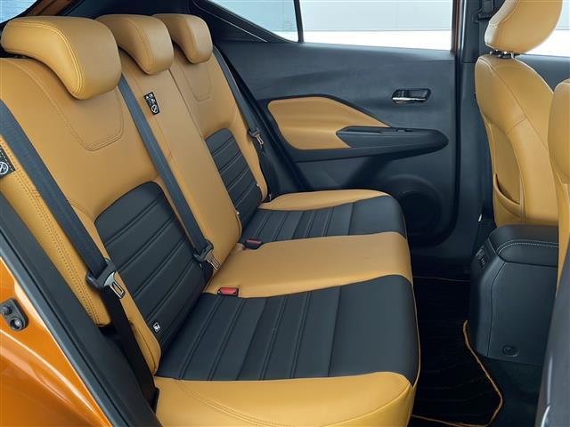 キックス X ツートーンインテリアエディション 禁煙車 エマージェンシーブレーキ 純正ナビTV プロパイロット バックカメラ ステアリングヒーター 前席シートヒーター ハーフレザーシート 電子パーキング インテリジェントキー オートエアコン ETC(22枚目)
