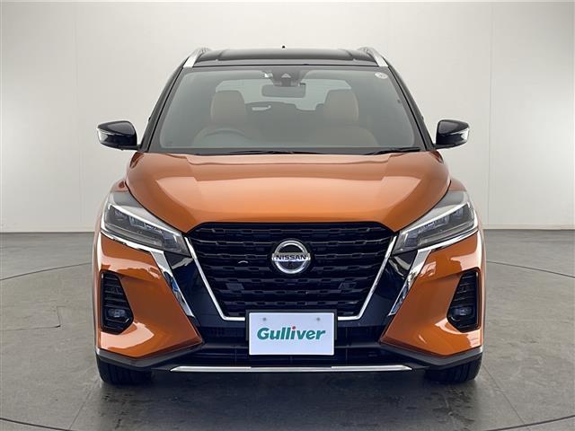 キックス X ツートーンインテリアエディション 禁煙車 エマージェンシーブレーキ 純正ナビTV プロパイロット バックカメラ ステアリングヒーター 前席シートヒーター ハーフレザーシート 電子パーキング インテリジェントキー オートエアコン ETC(34枚目)